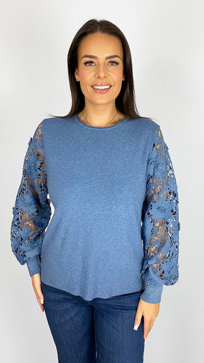 Crochet sleeve jumper | 5 Colours