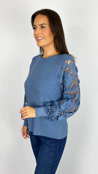 Crochet sleeve jumper | 5 Colours