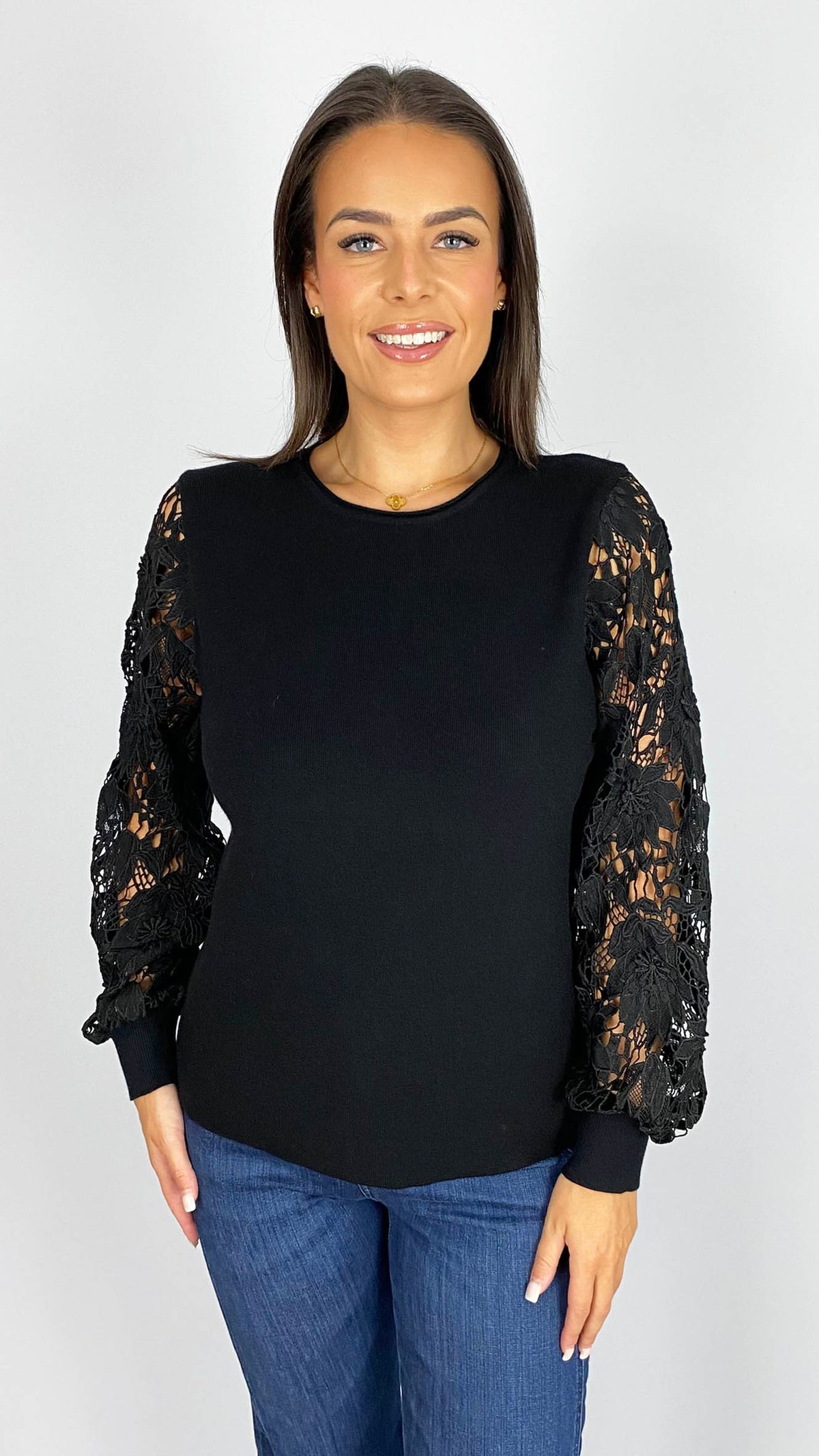 Crochet sleeve jumper | 5 Colours