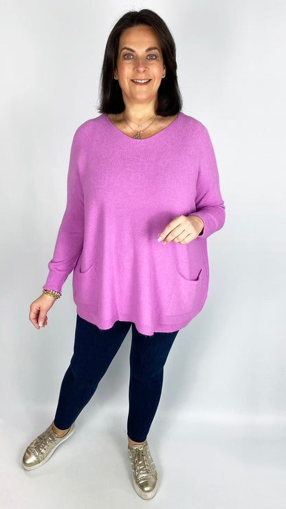 My soft 2-pocket jumper (6 Colours) - back in!