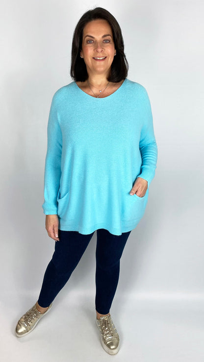 My soft 2-pocket jumper (6 Colours) - back in!