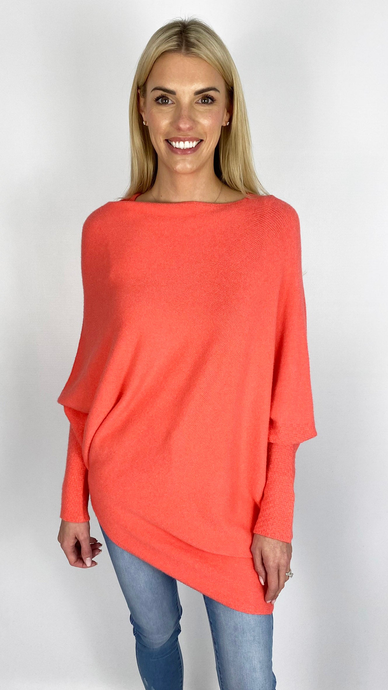 My soft asymmetric on/off the shoulder jumper | 6 Colours | last 1s