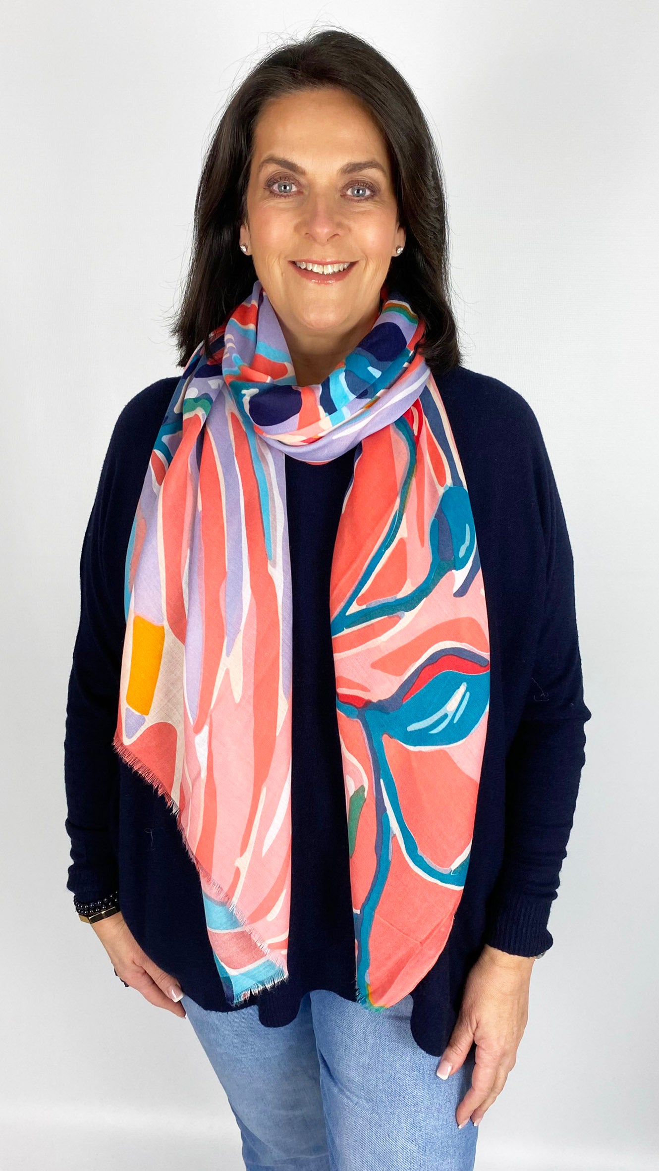 Print soft scarf (12 Colours)