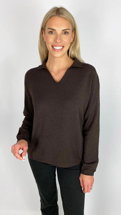 My collared v-neck jumper | 6 Colours | new! AW25 | back in!