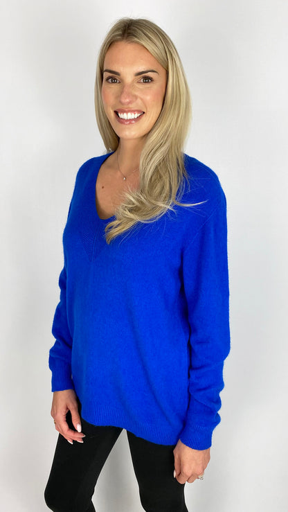 My ribbed v-neck jumper | 5 Colours