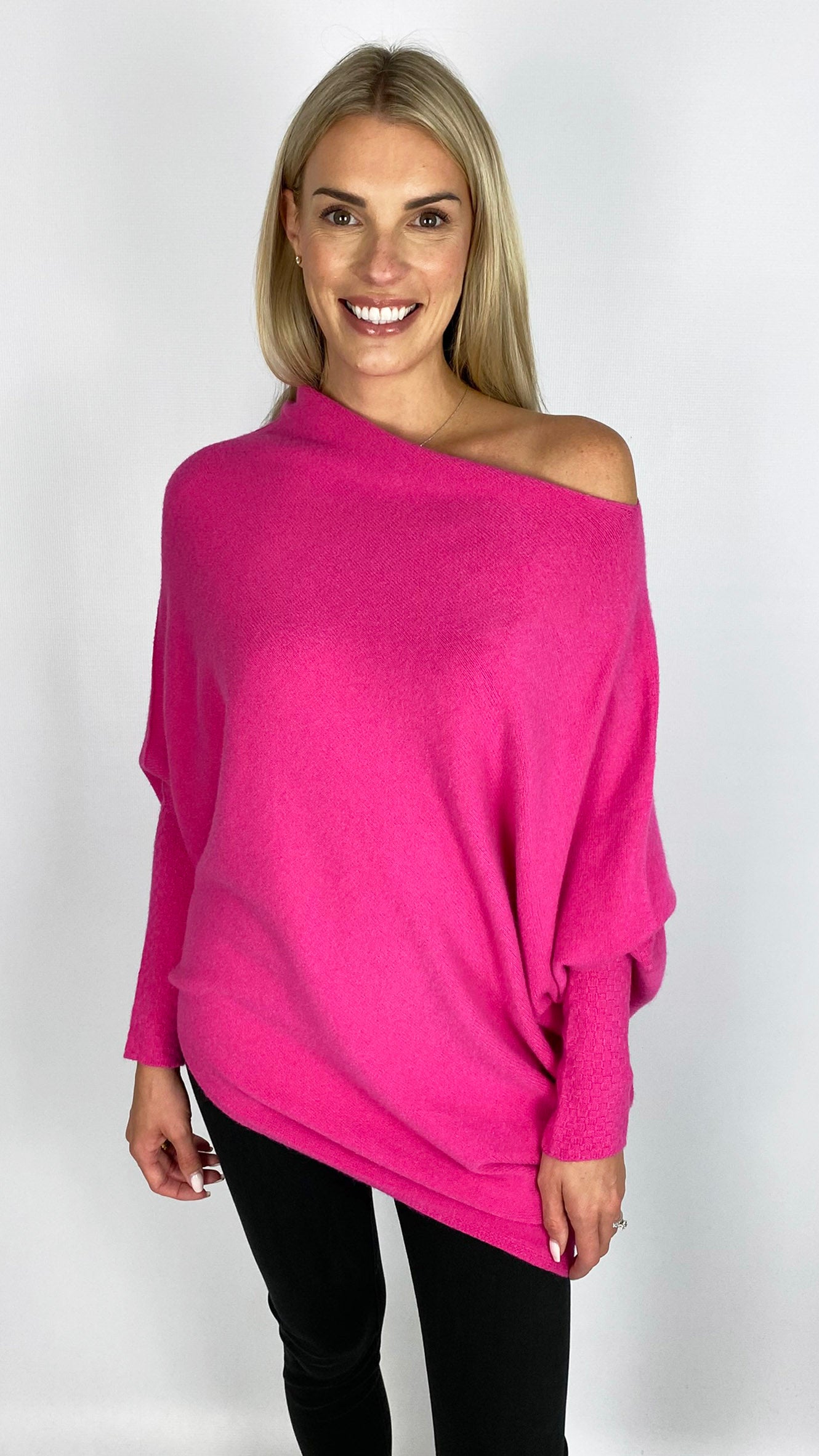 My soft asymmetric on/off the shoulder jumper |  5 new! AW25 Colours