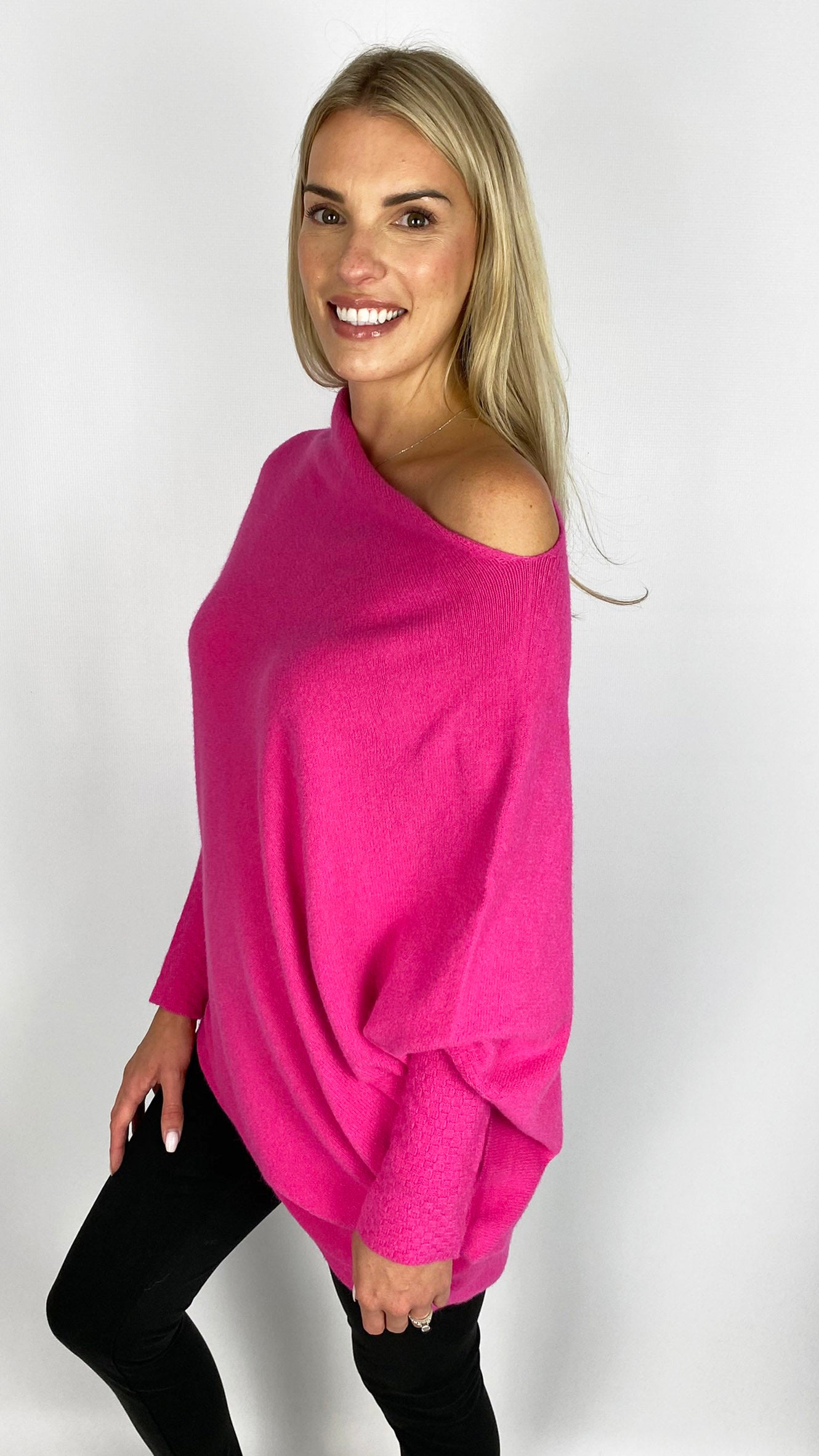 My soft asymmetric on/off the shoulder jumper |  5 new! AW25 Colours