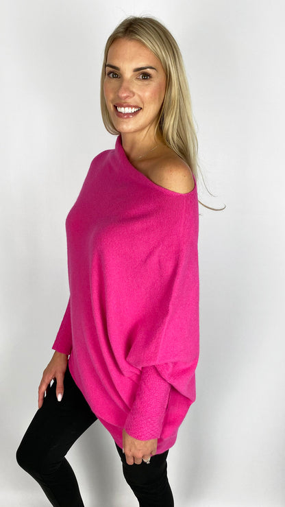 My soft asymmetric on/off the shoulder jumper |  5 new! AW25 Colours