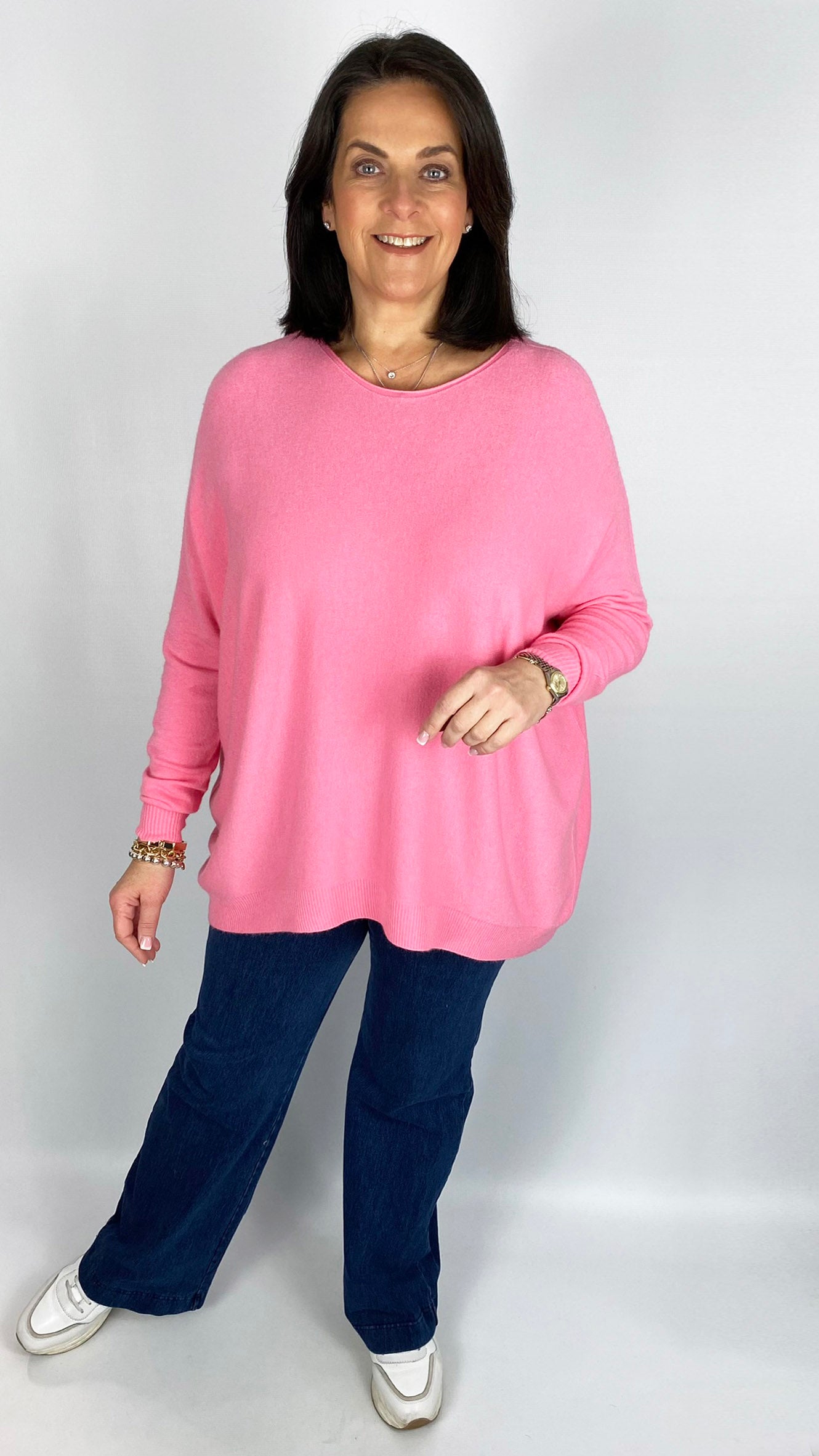 My classic soft feature-seam jumper (6 Colours) - new! Rose & Royal