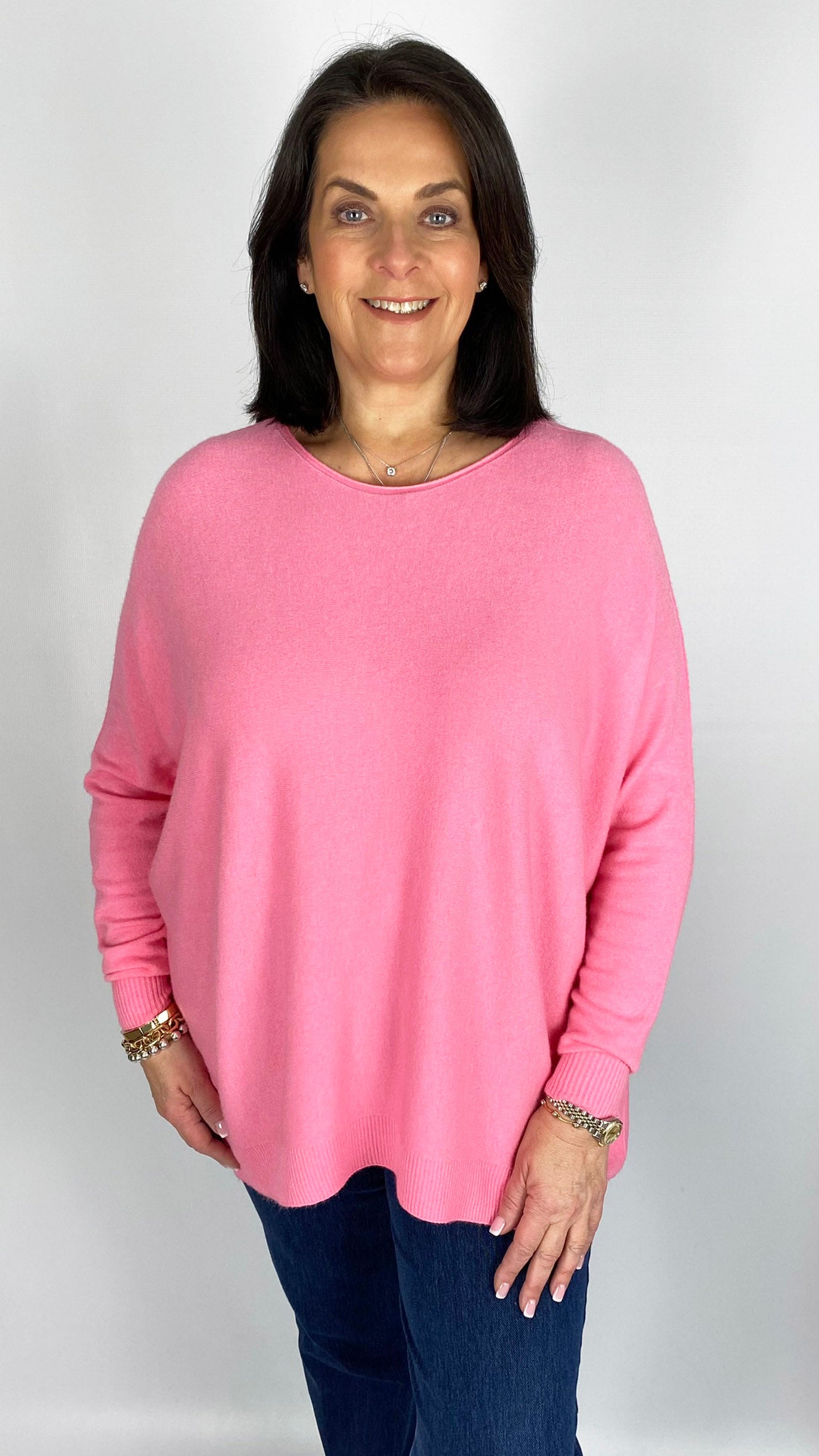 My classic soft feature-seam jumper (6 Colours) - new! Rose & Royal