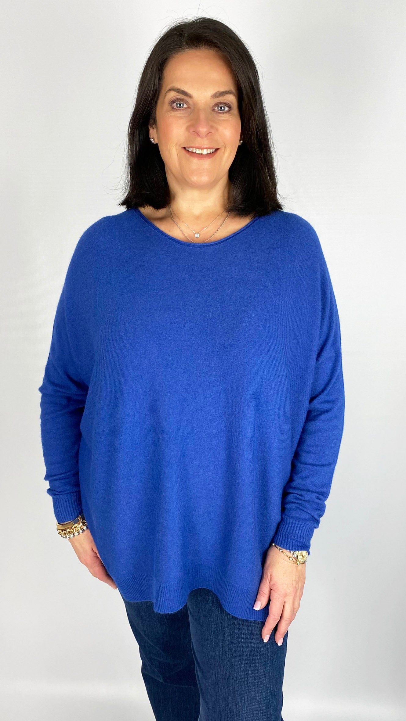 My classic soft feature-seam jumper (6 Colours) - new! Rose & Royal