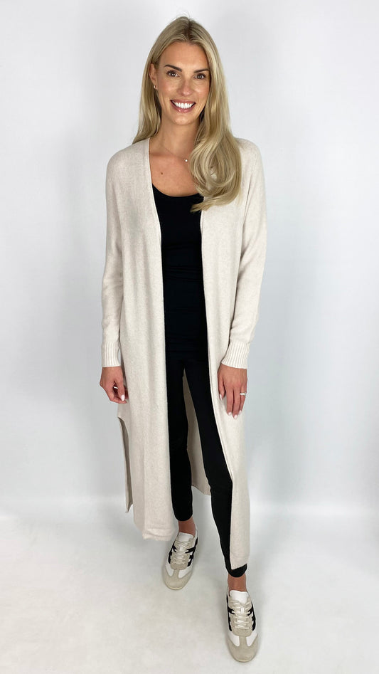 My split side longline cardigan | 3 Colours