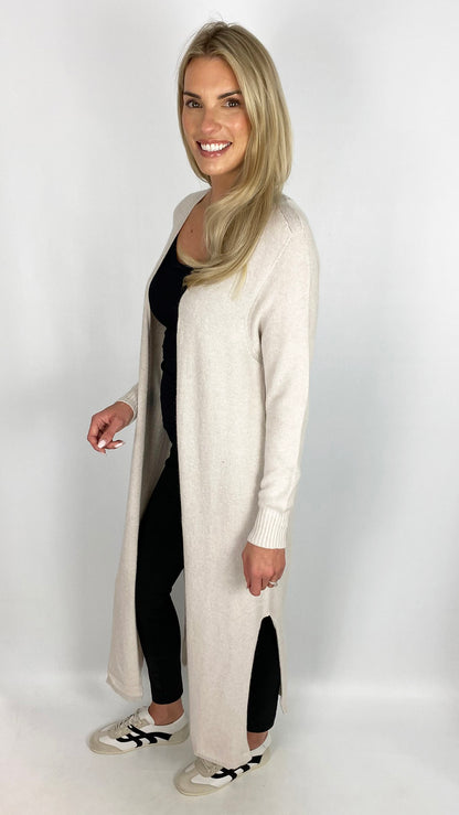 My split side longline cardigan | 3 Colours