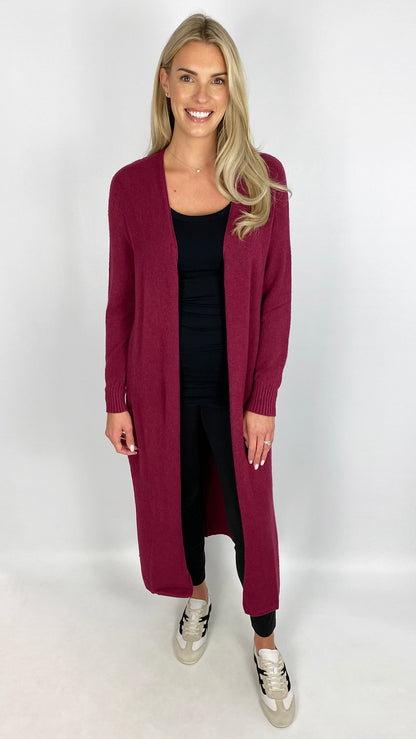 My split side longline cardigan | 3 Colours