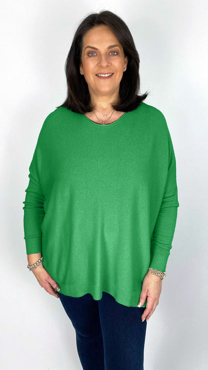 My classic soft feature-seam jumper (13 Colours)