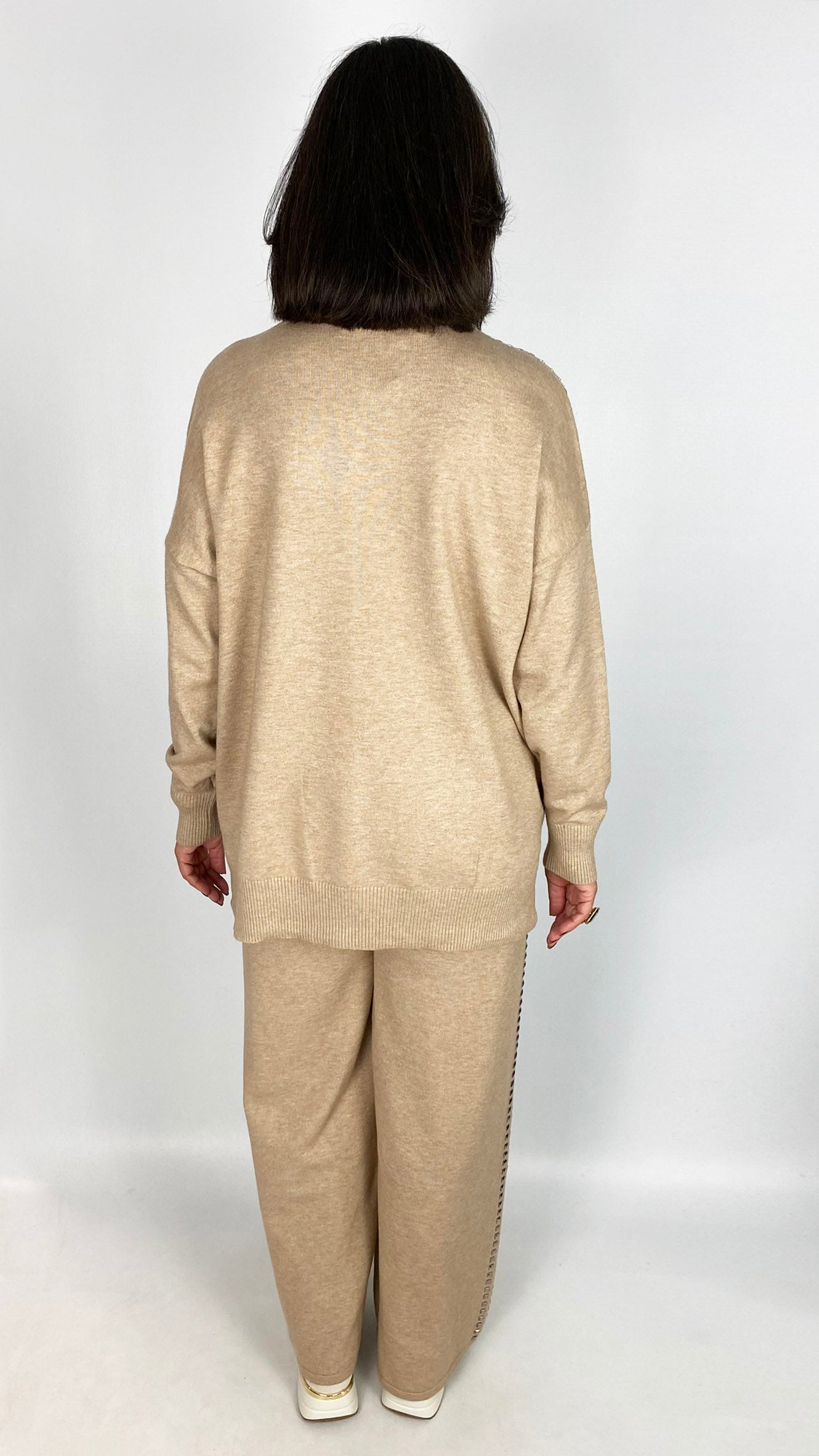 Studded round neck jumper | 2 Colours | by Malissa J | last 1s