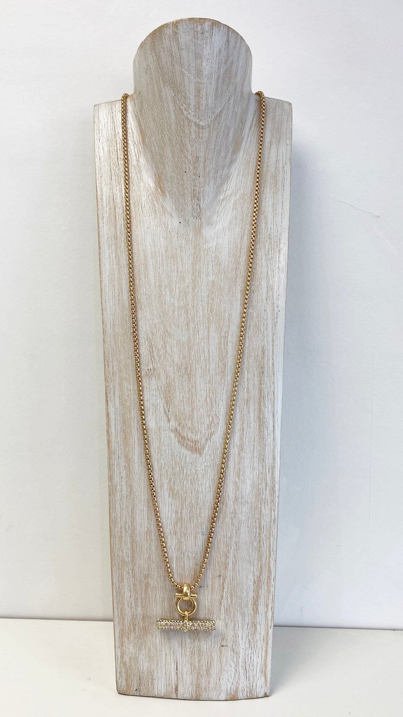 Emily long necklace | Gold
