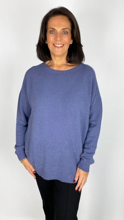My sparkle crew neck jumper | 6 Colours | new! AW25