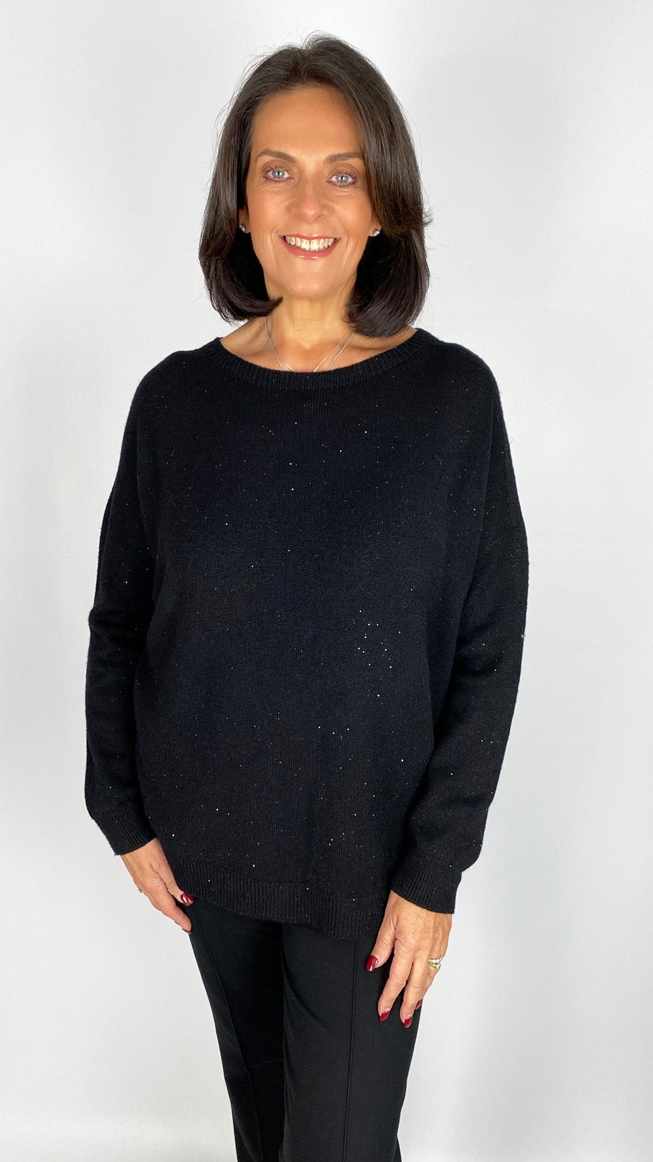 My sparkle crew neck jumper | 6 Colours | new! AW25