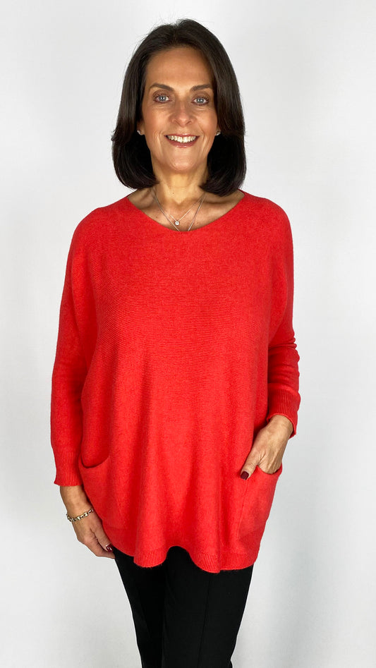My soft 2-pocket jumper | 4 Colours