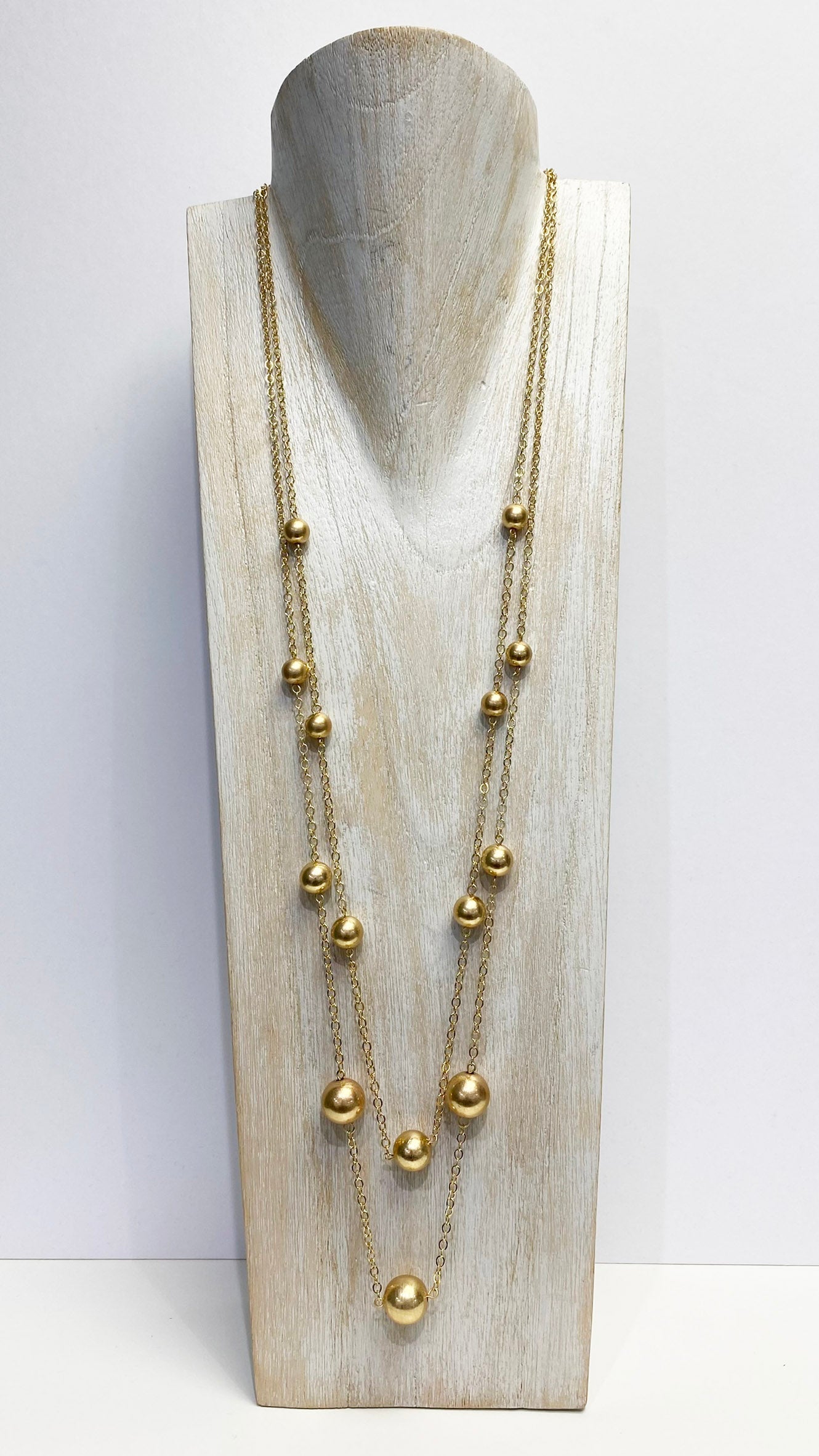 Billie layered long necklace | 2 Colours