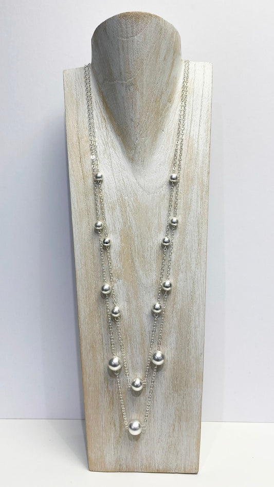 Billie layered long necklace | 2 Colours