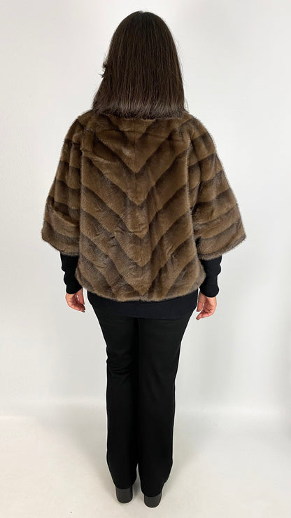 Fluted 3/4 sleeve luxury faux fur jacket | 2 Colours | limited availability!