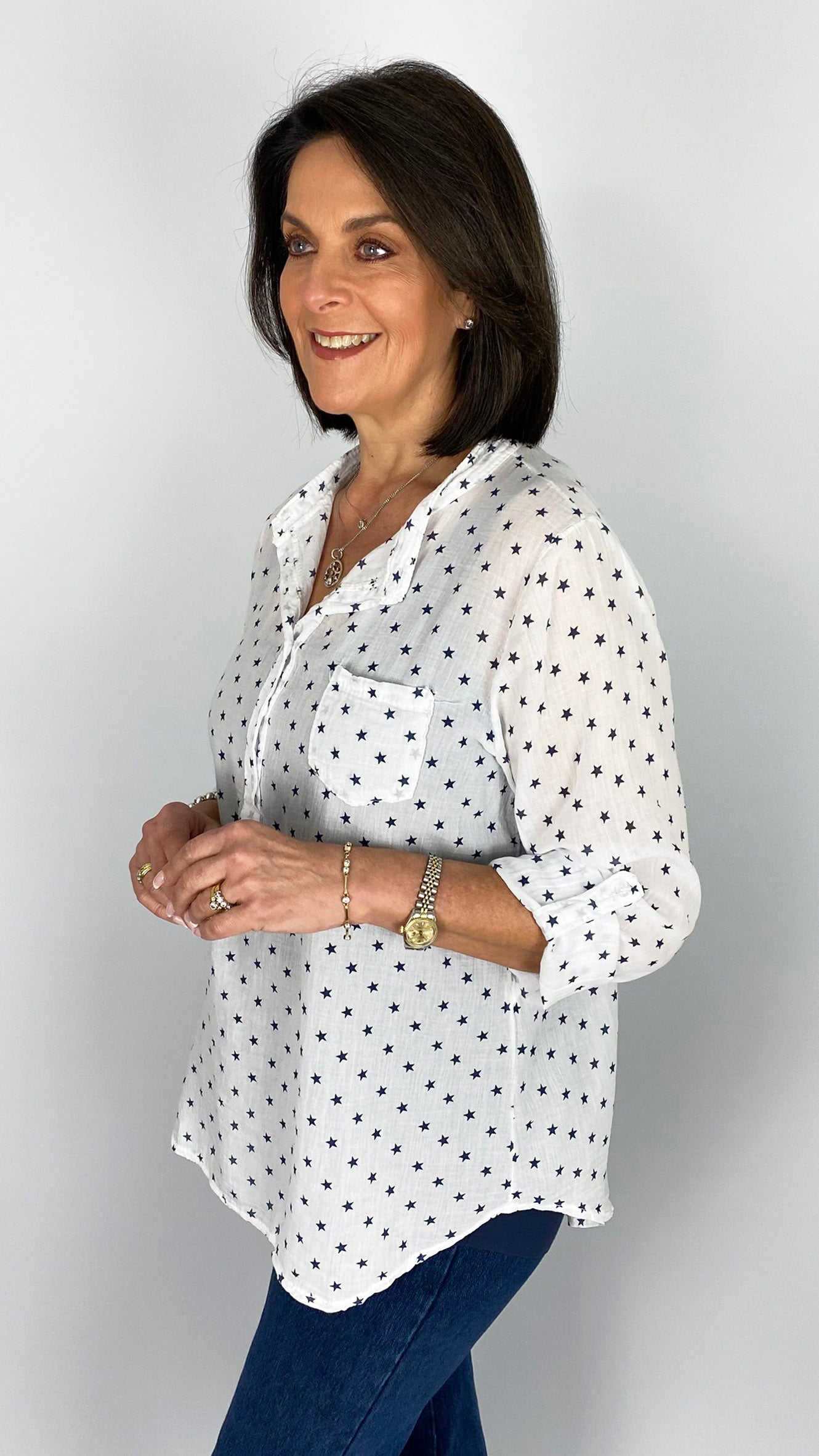 Multi star cotton shirt | 5 Colours