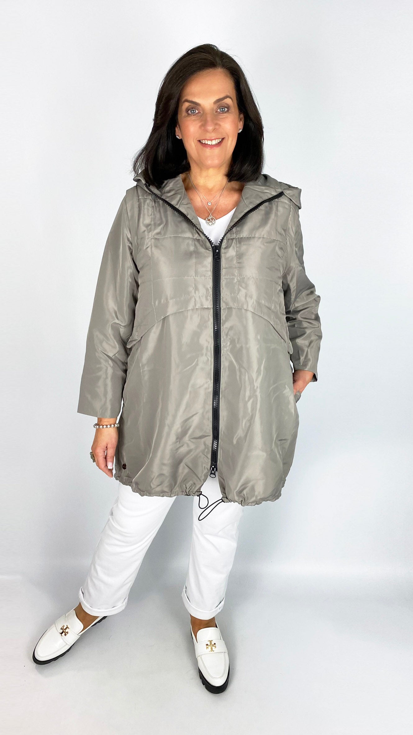 Hooded Jacket with Detachable Sleeves | 2 Colours | by Malissa J | last 1s