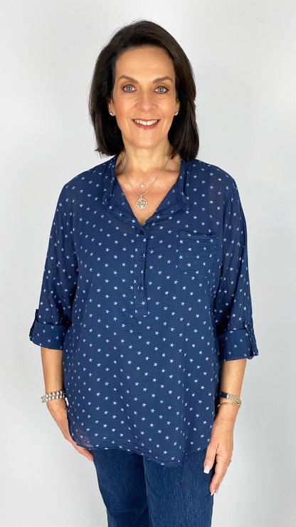 Multi star cotton shirt | 5 Colours