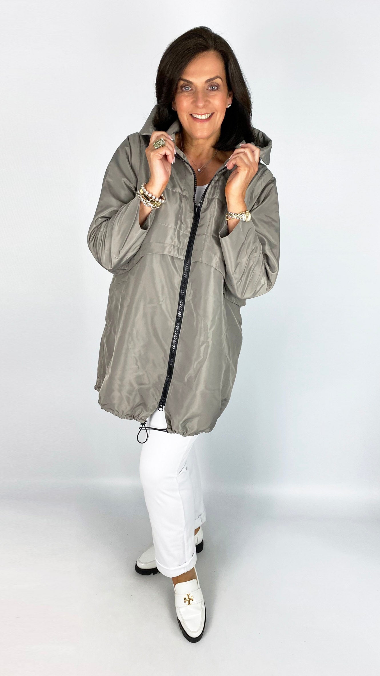 Hooded Jacket with Detachable Sleeves | 2 Colours | by Malissa J | last 1s