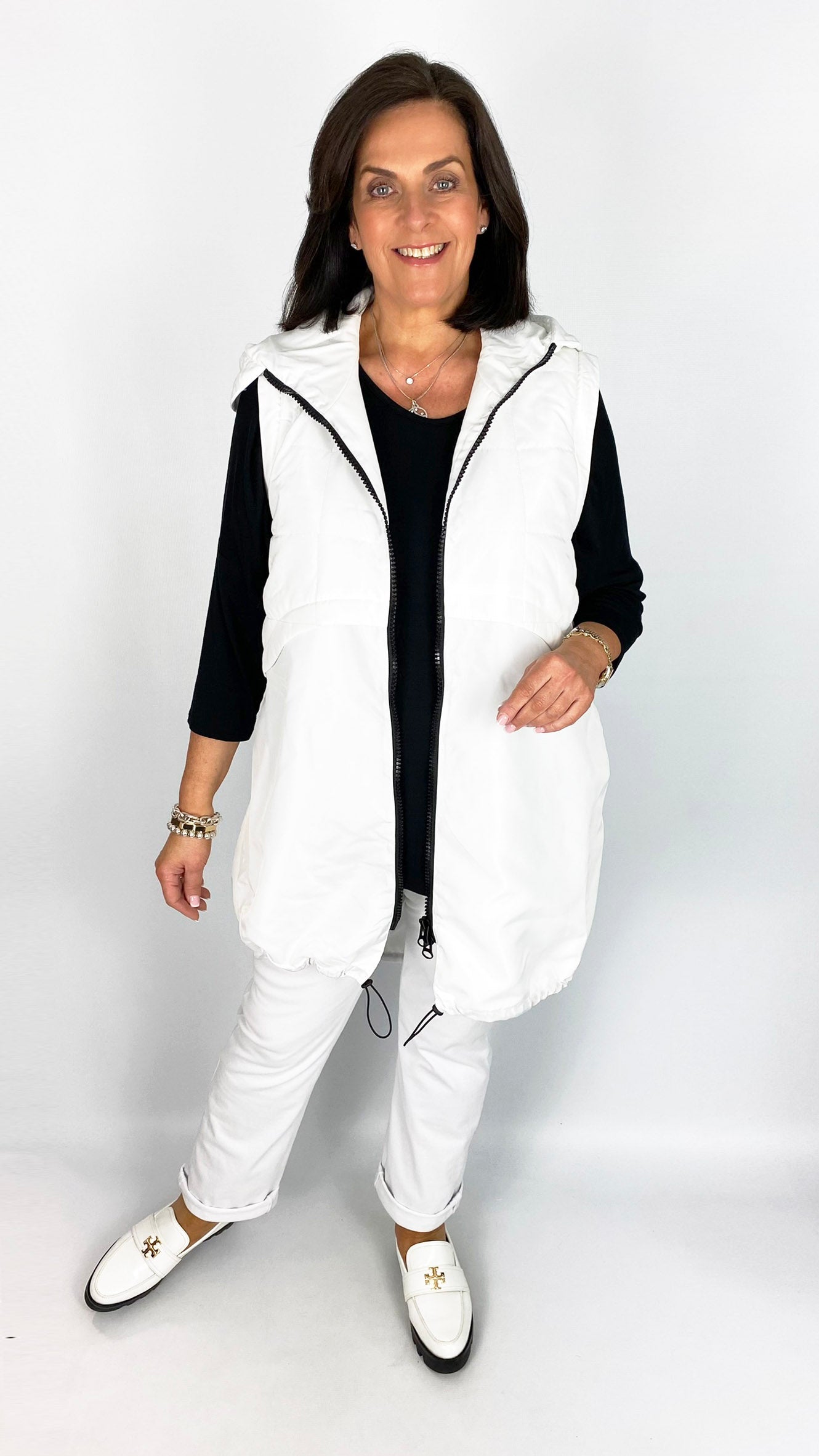 Hooded Jacket with Detachable Sleeves | 2 Colours | by Malissa J | last 1s