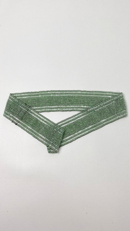 Handmade stretchy Metal Bead Belt (4 Regular-width Colours)