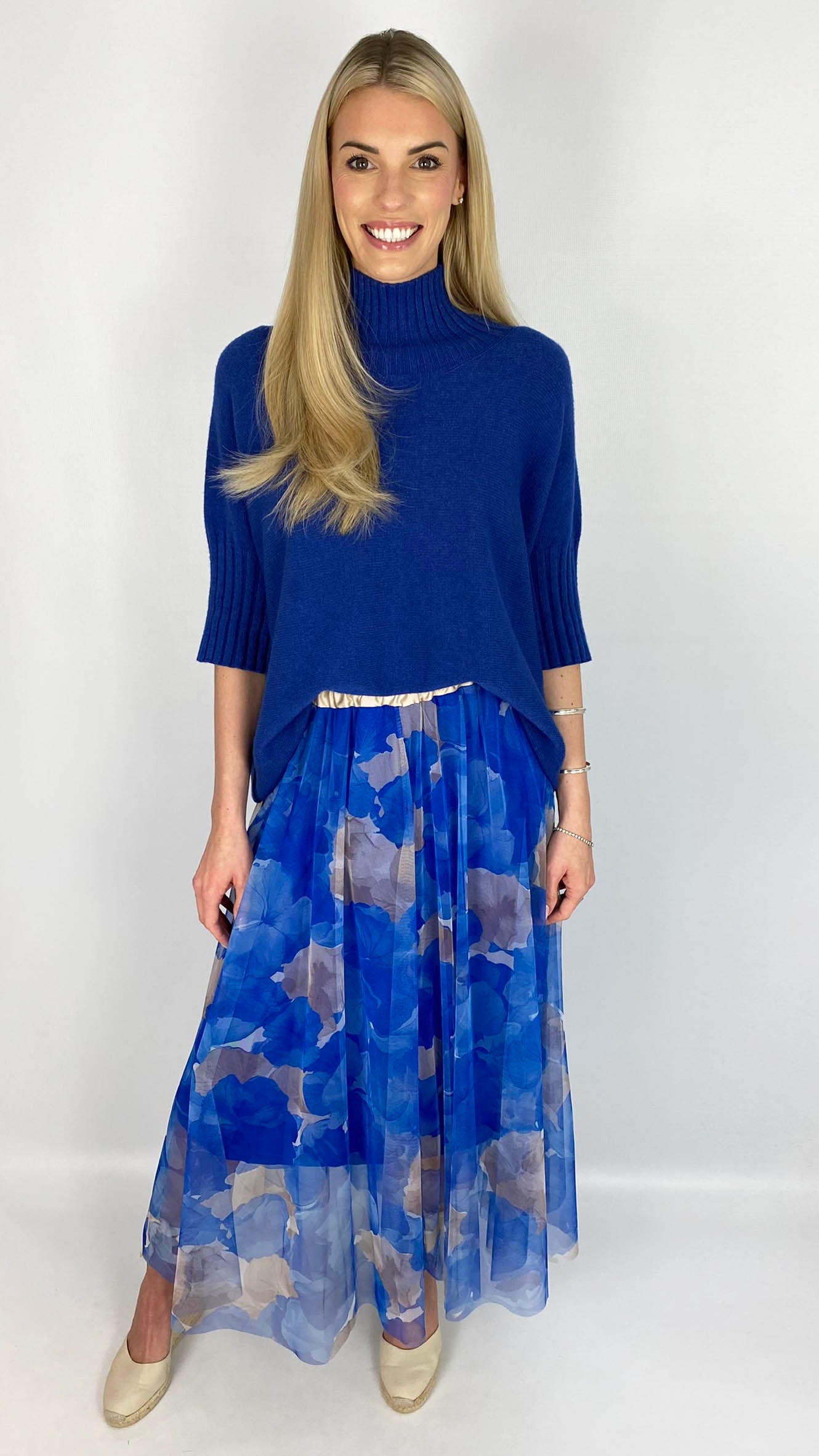 Print tulle layered skirt | 3 Colours