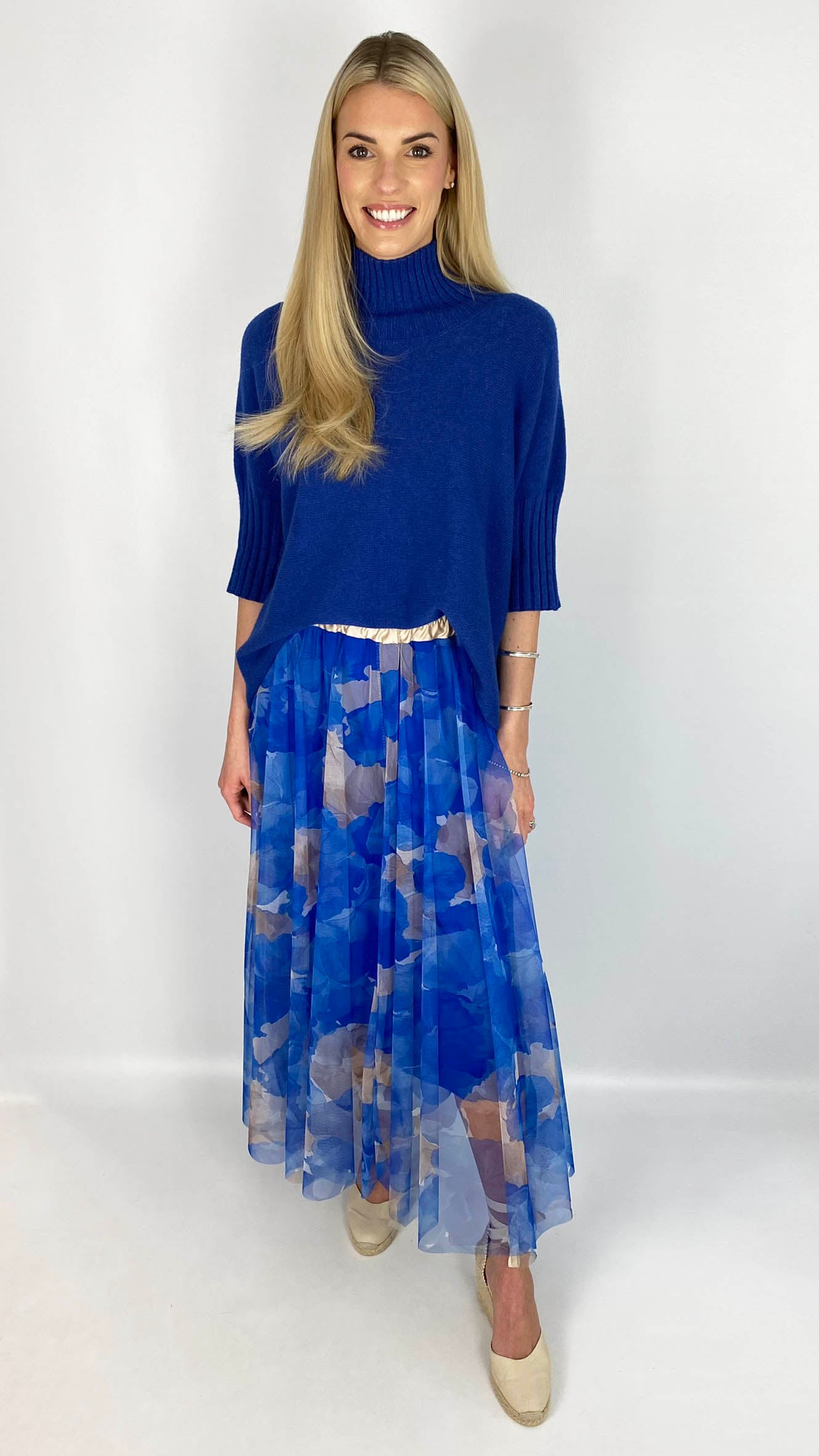 Print tulle layered skirt | 3 Colours