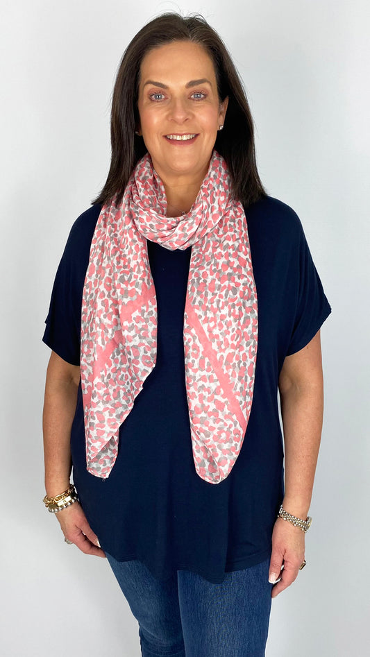 Lightweight print scarf (17 Colours)