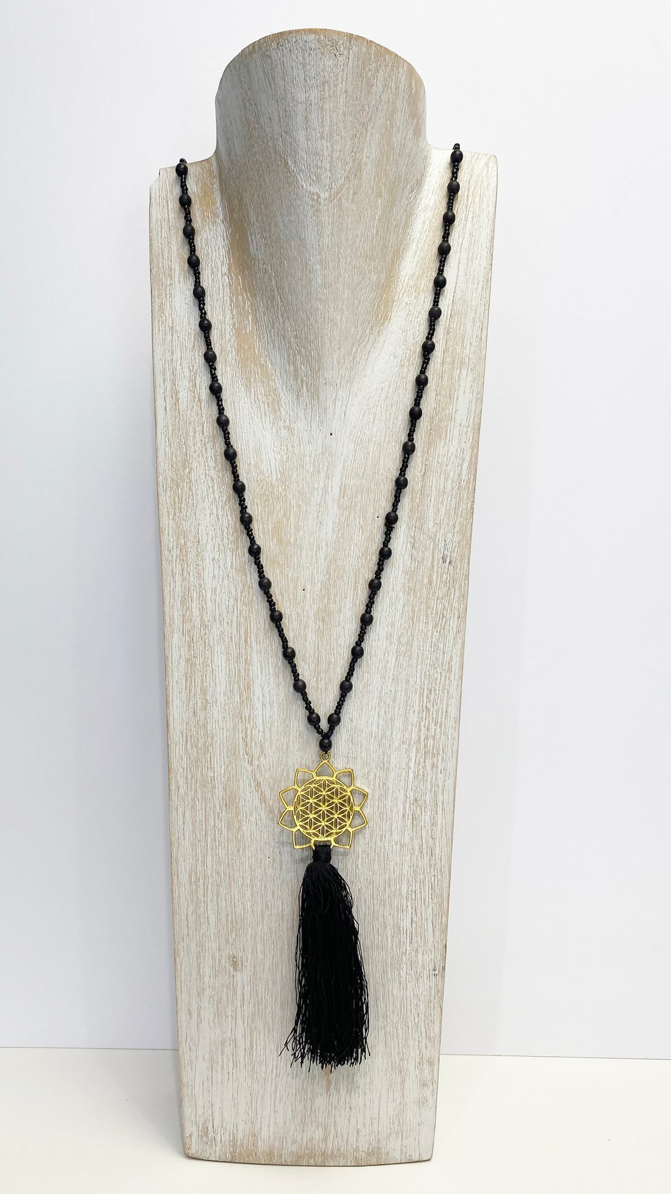 Beaded tassel necklace (6 Styles)