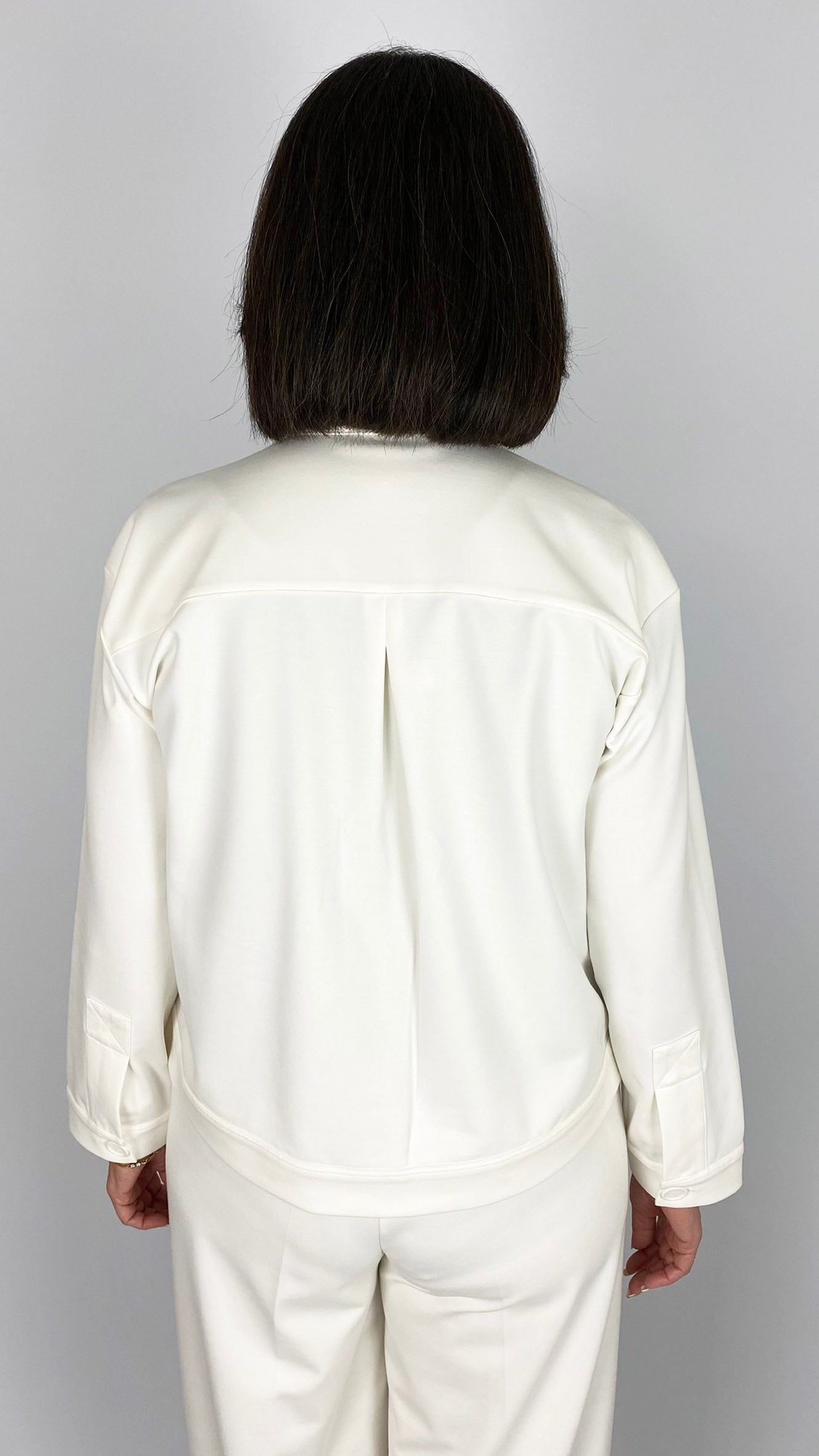 Interlock short jacket | Cream | by Smith & Soul