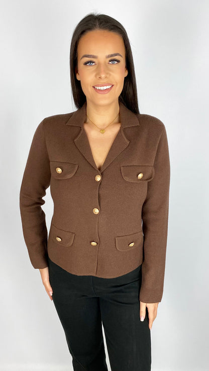 Fine knitted Parisienne jacket | 4 Colours