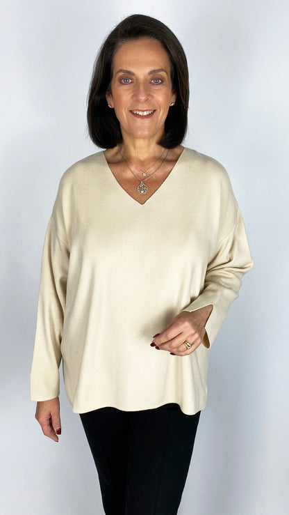 V-neck essential jumper | 3 Colours | by Mat