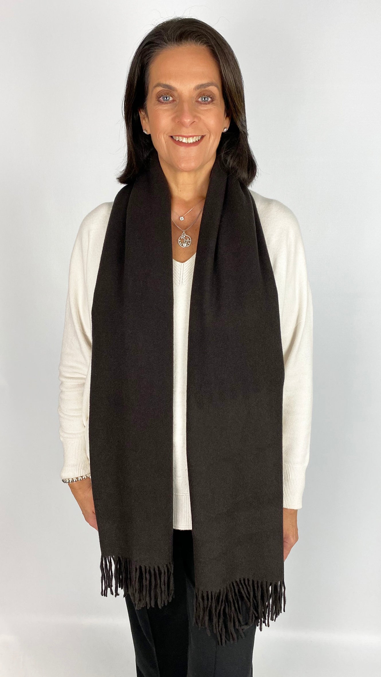 Cashmere mix tassel scarf | 12 Colours | new colours just added!