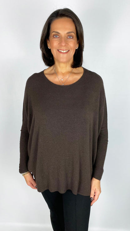 My ribbed sleeve feature-seam jumper | 6 Colours | new! AW25 colours