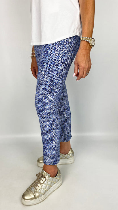 Pull-on Ankle Grazer Pants | 2 Prints | by Pinns | NEW SS25