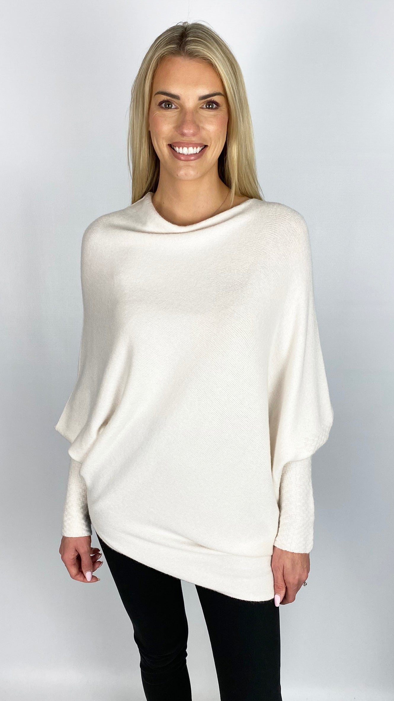 My soft asymmetric on/off the shoulder jumper | 3 Colours | back in!