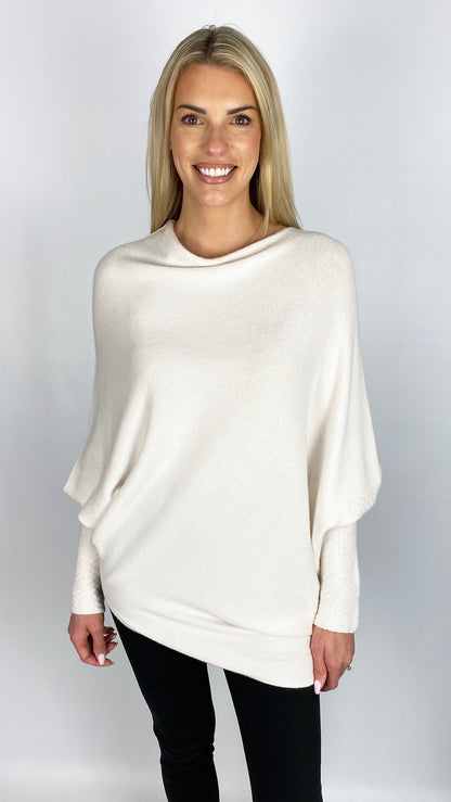 My soft asymmetric on/off the shoulder jumper | 3 Colours | back in!