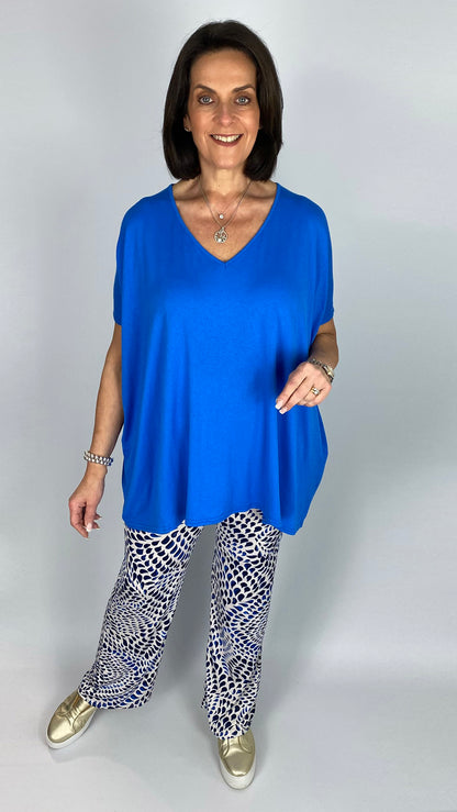 Crease free print palazzo pant | 2 Colours | last 1