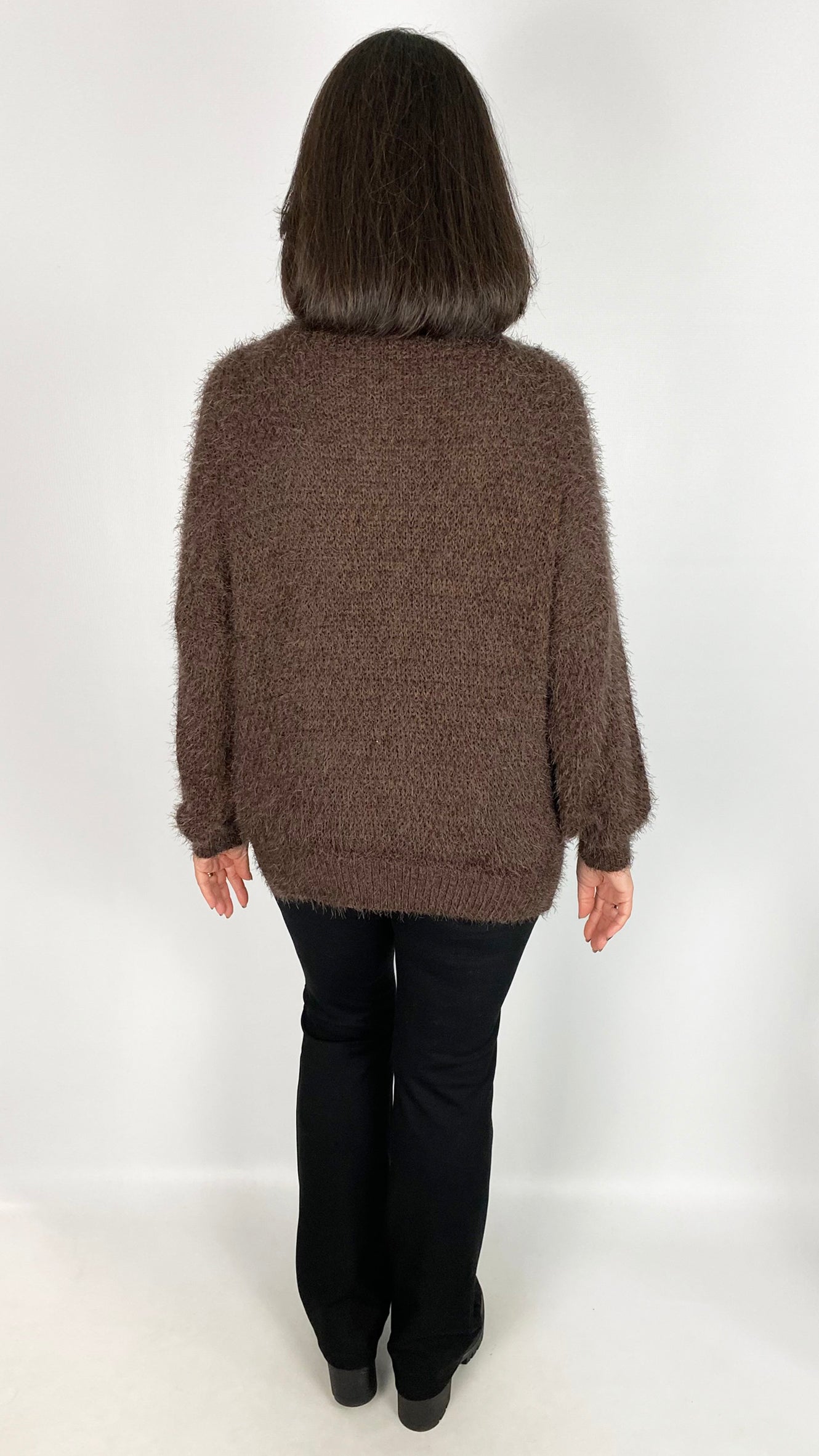 Gold foiled fluffy jumper | 3 Colours