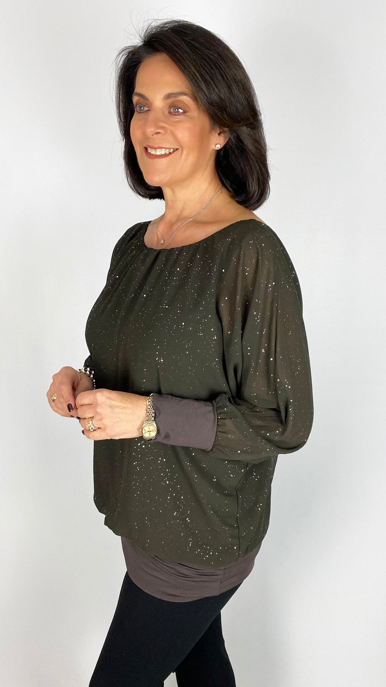 Sparkle chiffon magic top | 4 Colours