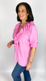 Pearl heart cold shoulder v-neck jumper (5 Colours)
