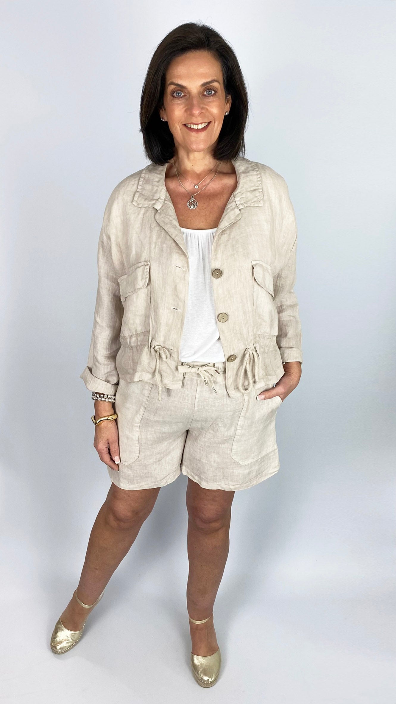 Pure linen shorts | 3 Colours